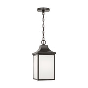 Generation GLO1041 Saybrook 1-lt 7" Hanging Lantern - Antique Bronze