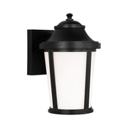 Generation GLO1141 Portola 1-lt 11" Tall Outdoor Wall Lantern - Textured Black