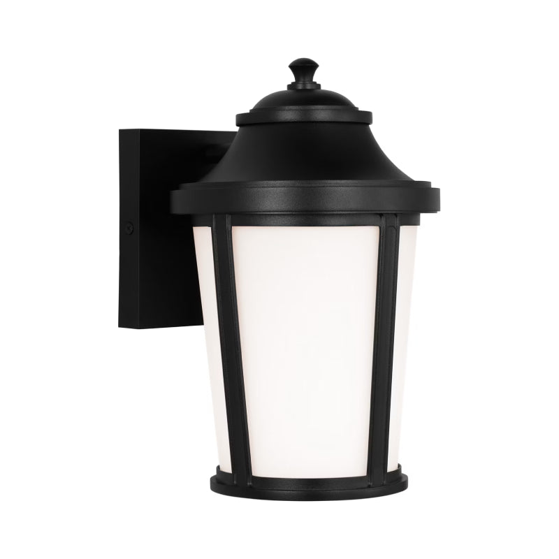 Generation GLO1141 Portola 1-lt 11" Tall Outdoor Wall Lantern - Textured Black