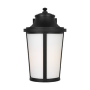 Generation GLO1151 Portola 1-lt 14" Tall Outdoor Medium Wall Lantern - Textured Black