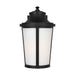 Generation GLO1151 Portola 1-lt 14" Tall Outdoor Medium Wall Lantern - Textured Black