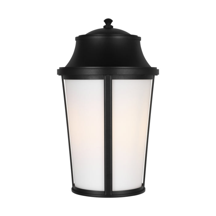 Generation GLO1161 Portola 1-lt 18" Tall Outdoor Large Wall Lantern - Textured Black