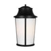 Generation GLO1181 Portola 1-lt 24" Tall Outdoor Large Wall Lantern - Textured Black
