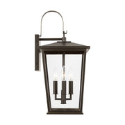 Generation GLO1403 Linton 3-lt 20" Tall Outdoor Wall Lantern 
