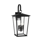 Generation GLO1424 Linton 4-lt 26" Tall Outdoor Wall Lantern - Textured Black
