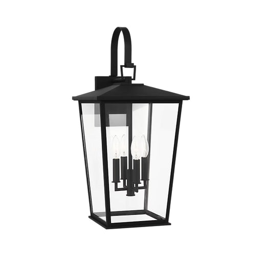 Generation GLO1424 Linton 4-lt 26" Tall Outdoor Wall Lantern - Textured Black