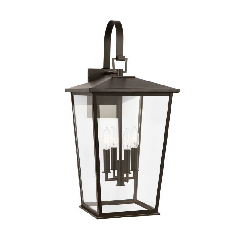 Generation GLO1424 Linton 4-lt 26" Tall Outdoor Wall Lantern - Antique Bronze