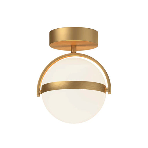 Alora FM301001 Globo 1-lt 7" LED Flush Mount - Brushed Gold