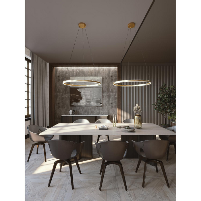 AFX GLOP24L30D1 GLOP Series Glo 1-lt 24" LED Pendant