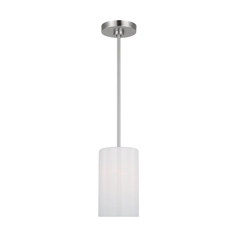 Generation GLP1001 Rhett 1-lt 6" Pendant - Brushed Steel