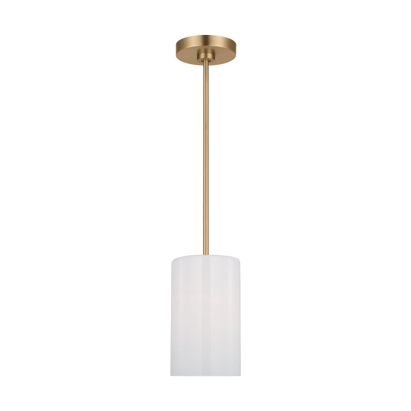 Generation GLP1001EN3 Rhett 1-lt 6" LED Pendant - Brushed Nickel