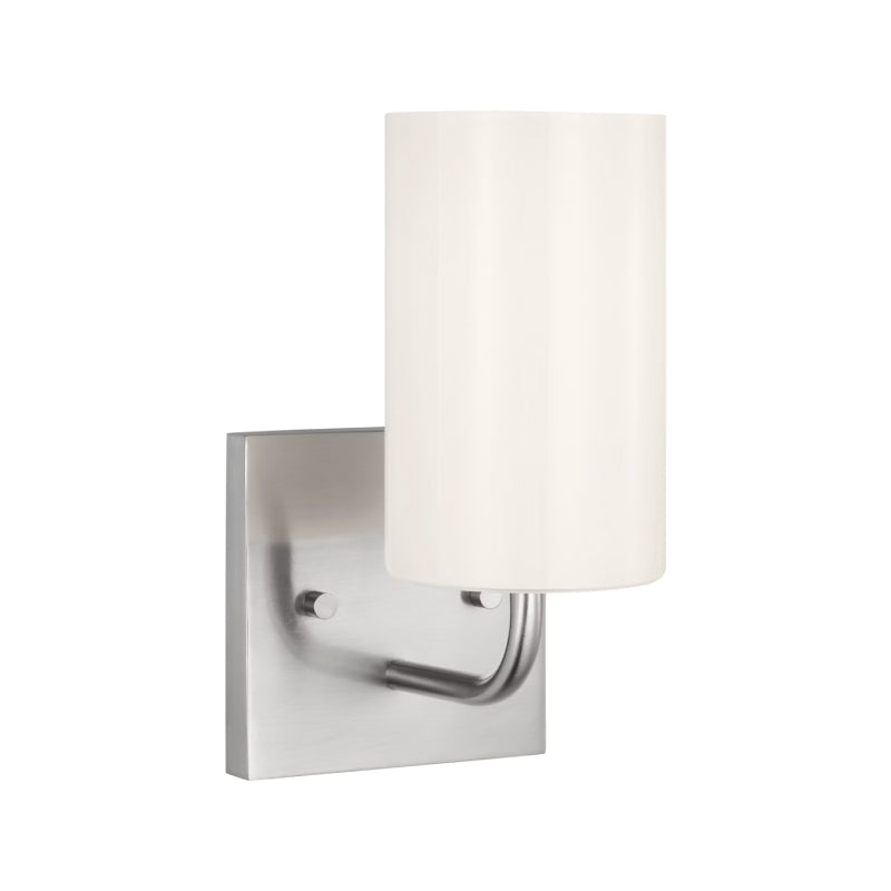 Generation GLV1001EN3 Rhett 1-lt 10" Tall LED Bath Light - Brushed Steel