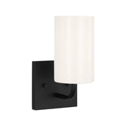 Generation GLV1001EN3 Rhett 1-lt 10" Tall LED Bath Light - Midnight Black