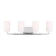 Generation GLV1004 Rhett 4-lt 31" Bath Light - Chrome