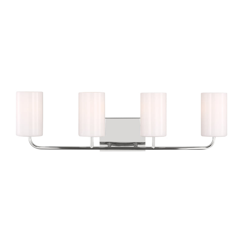 Generation GLV1004 Rhett 4-lt 31" Bath Light - Chrome