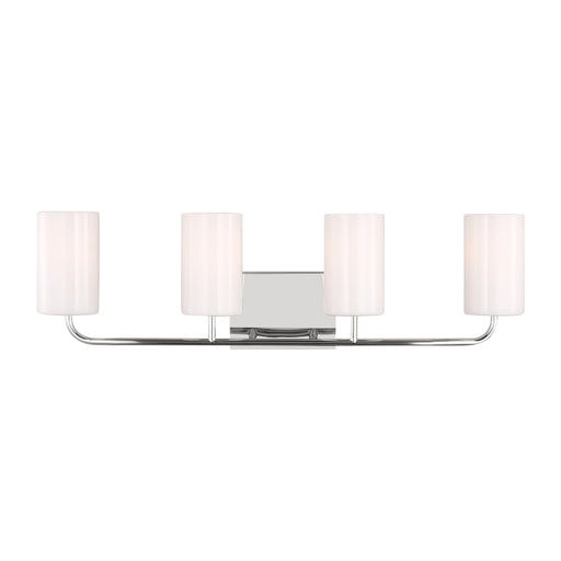 Generation GLV1004 Rhett 4-lt 31" Bath Light - Chrome