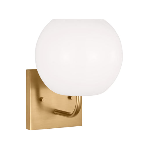 Generation GLV1011 Rory 1-lt 9" Tall Bath Light - Satin Brass