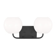 Generation GLV1012 Rory 2-lt 18" Bath Light - Midnight Black
