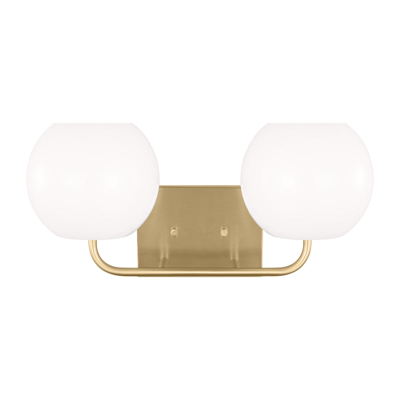 Generation GLV1012 Rory 2-lt 18" Bath Light - Satin Brass