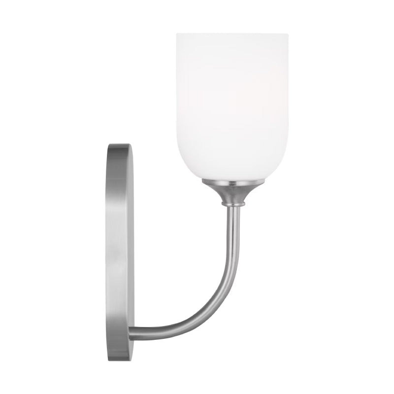 Generation GLV1021 Emile 1-lt 12" Tall Bath Light