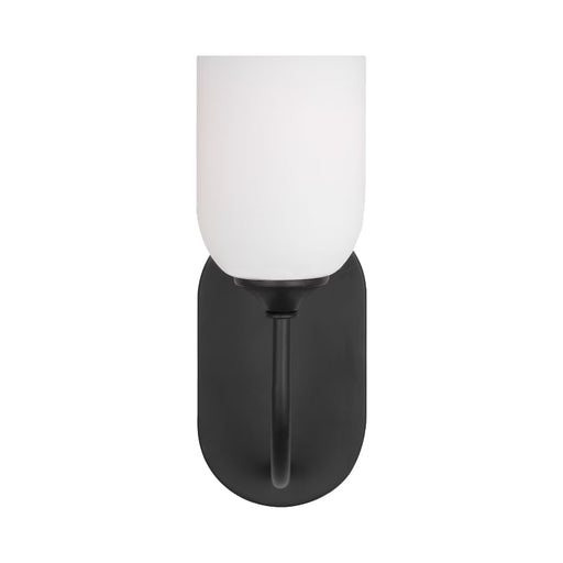 Generation GLV1021EN3 Emile 1-lt 12" Tall LED Bath Light - Midnight Black