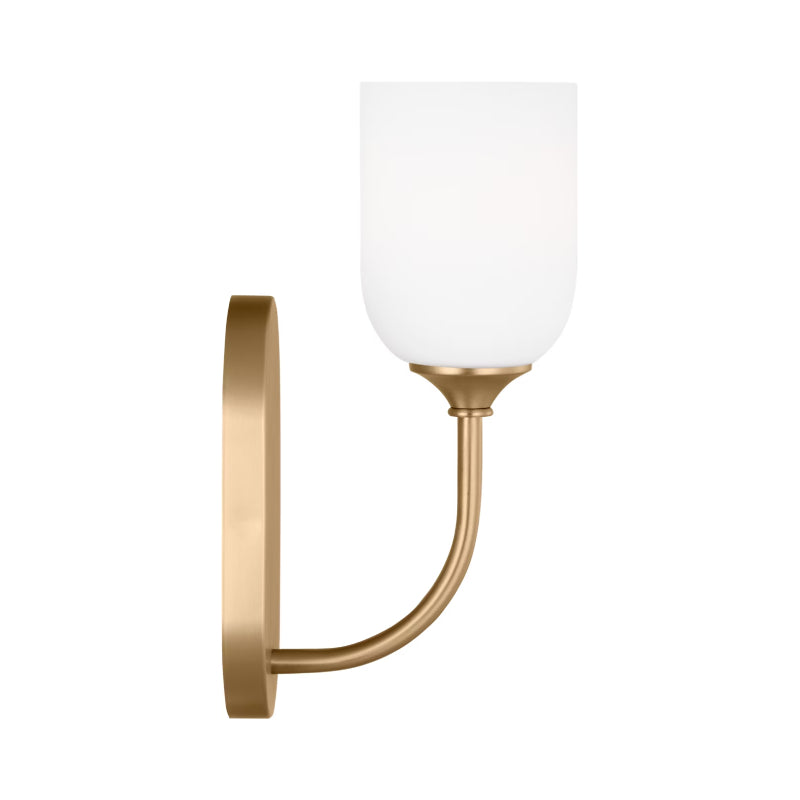 Generation GLV1021 Emile 1-lt 12" Tall Bath Light