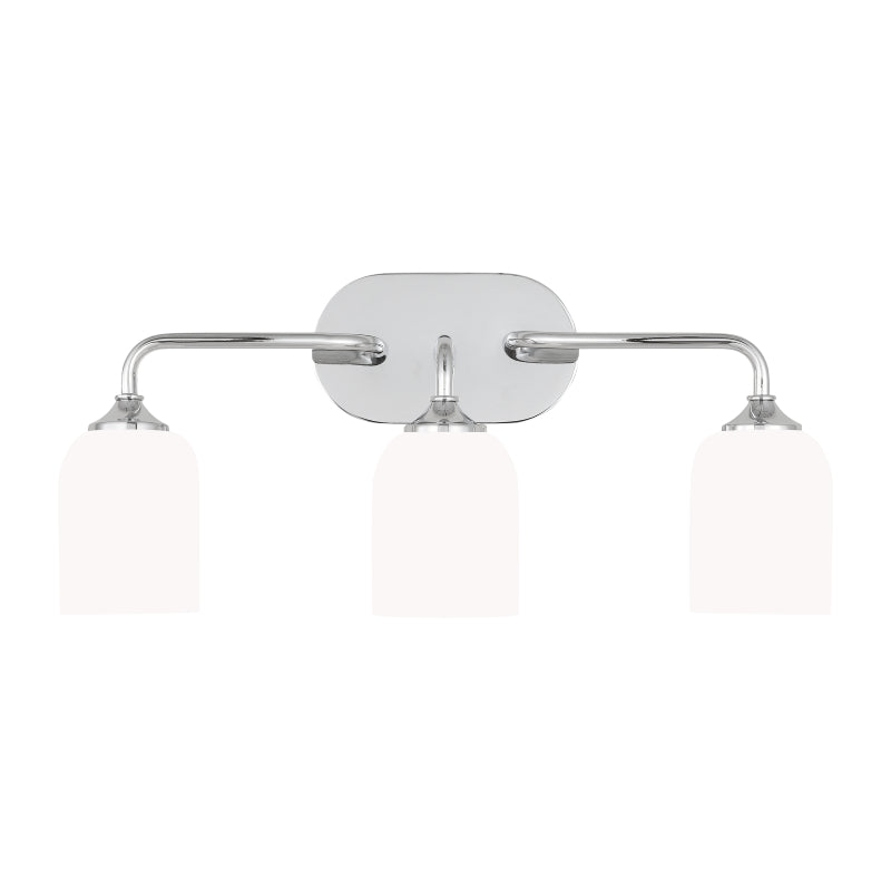 Generation GLV1023 Emile 3-lt 22" Bath Light - Chrome