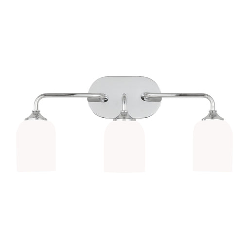Generation GLV1023 Emile 3-lt 22" Bath Light - Chrome