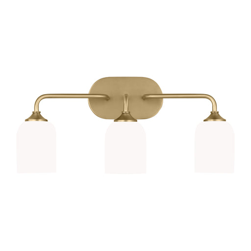 Generation GLV1023 Emile 3-lt 22" Bath Light - Satin Brass