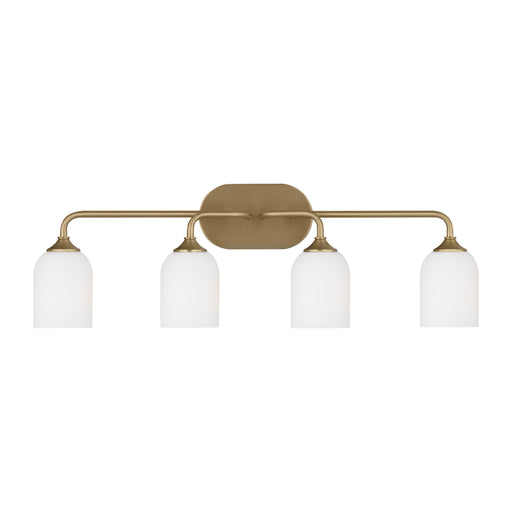 Generation GLV1024EN3 Emile 4-lt 31" LED Bath Light - Satin Brass