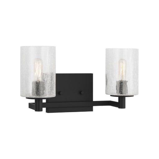Sea Gull GLV1032EN Parker 2-lt 14" LED Wall/Bath Sconce - Midnight Black