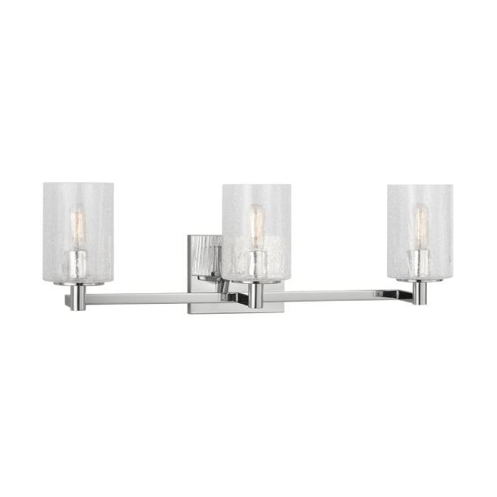 Generation GLV1033 Parker 3-lt 25" Bath Sconce - Chrome