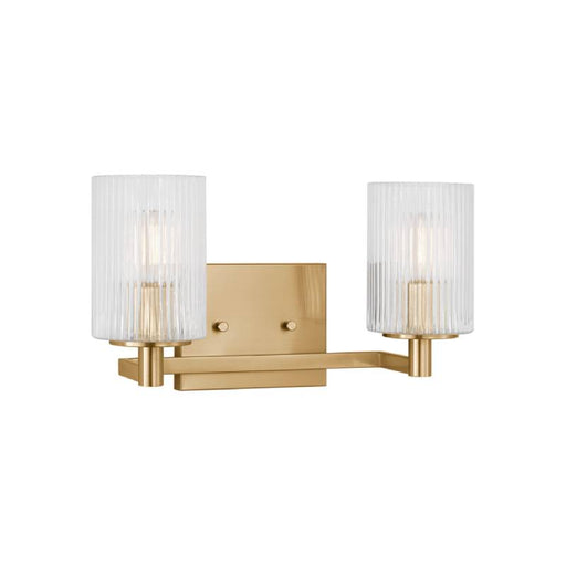 Sea Gull GLV1042EN Lando 2-lt 14" LED Wall/Bath Sconce - Satin Brass