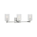 Sea Gull GLV1043 Lando 3-lt 25" Wall/Bath Sconce - Chrome