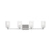 Sea Gull GLV1044 Lando 4-lt 35" Wall/Bath Sconce