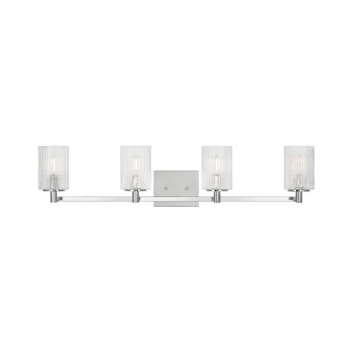 Sea Gull GLV1044 Lando 4-lt 35" Wall/Bath Sconce - Chrome