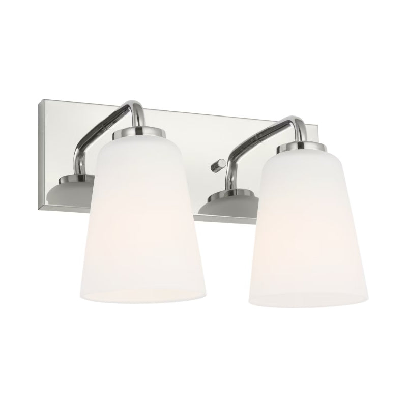Generation GLV1052 Miles 2-lt 12" Bath Light  Chrome