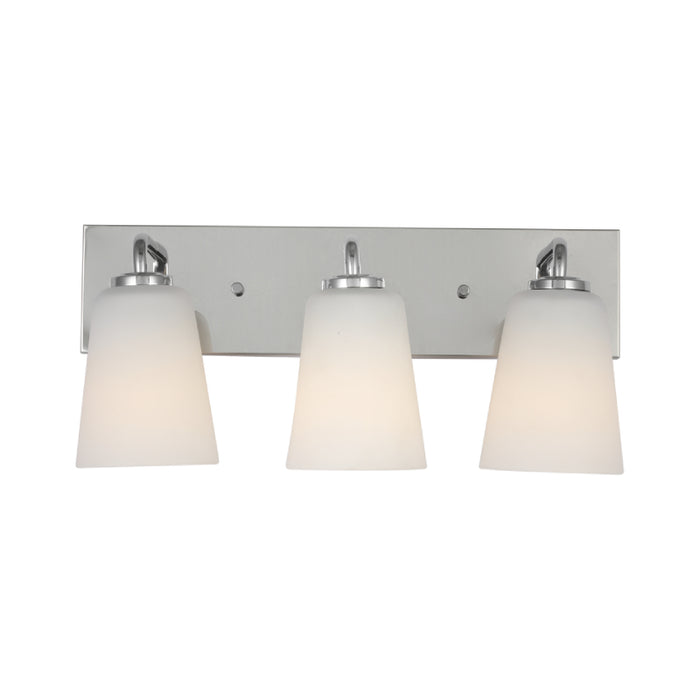 Generation GLV1053 Miles 3-lt 18" Large Vanity Light - Chrome