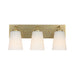 Generation GLV1053 Miles 3-lt 18" Large Vanity Light - Satin Brass