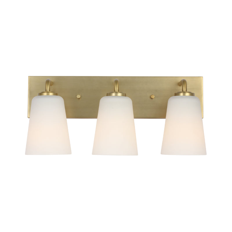 Generation GLV1053 Miles 3-lt 18" LED Large Vanity Light - Satin Brass