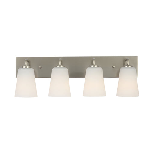 Generation GLV1054 Miles 4-lt 25" Extra Large Vanity Light - Brushed Nickel