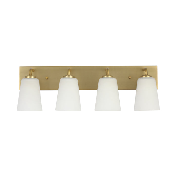 Generation GLV1054 Miles 4-lt 25" Extra Large Vanity Light - Satin Brass