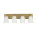Generation GLV1054 Miles 4-lt 25" Extra Large Vanity Light - Satin Brass