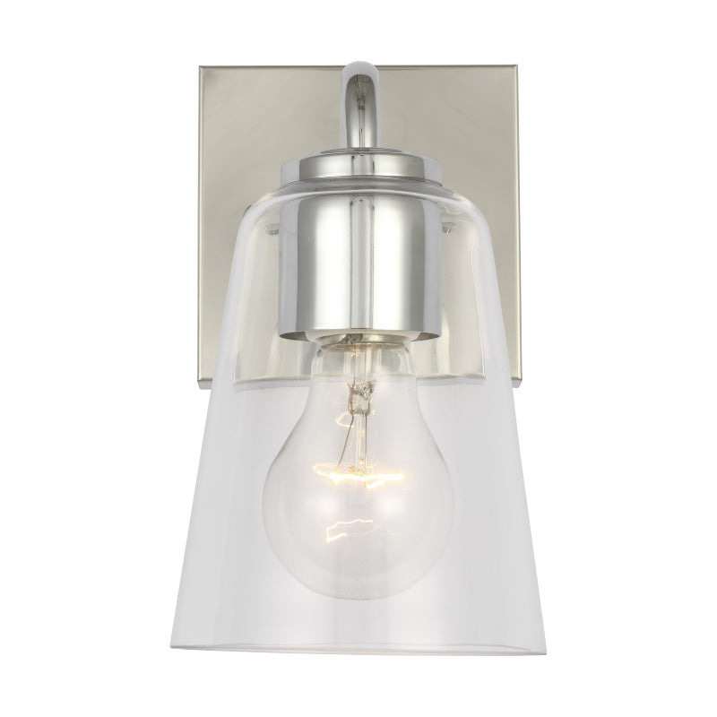 Generation GLV1061 Miles 1-lt 8" Tall Bath Light