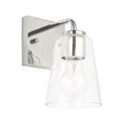 Generation GLV1061 Miles 1-lt 8" Tall Bath Light - Chrome