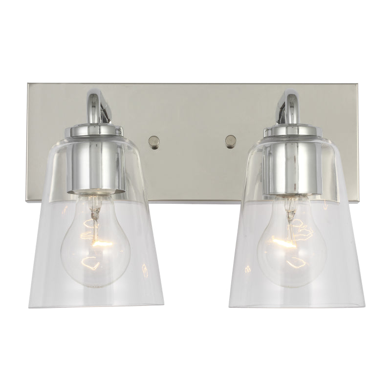 Generation GLV1062 Miles 2-lt 12" Bath Light
