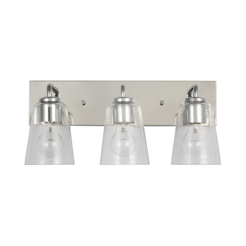 Generation GLV1063 Miles 3-lt 18" Vanity Light - Chrome