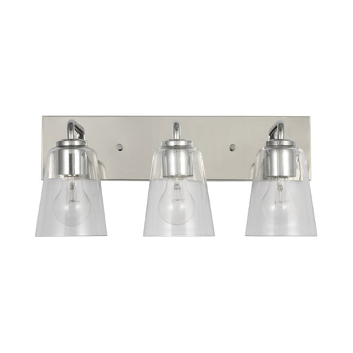 Generation GLV1063 Miles 3-lt 18" Vanity Light - Chrome