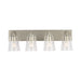 Generation GLV1064 Miles 4-lt 25" Extra Large Vanity Light - Brushed Nickel