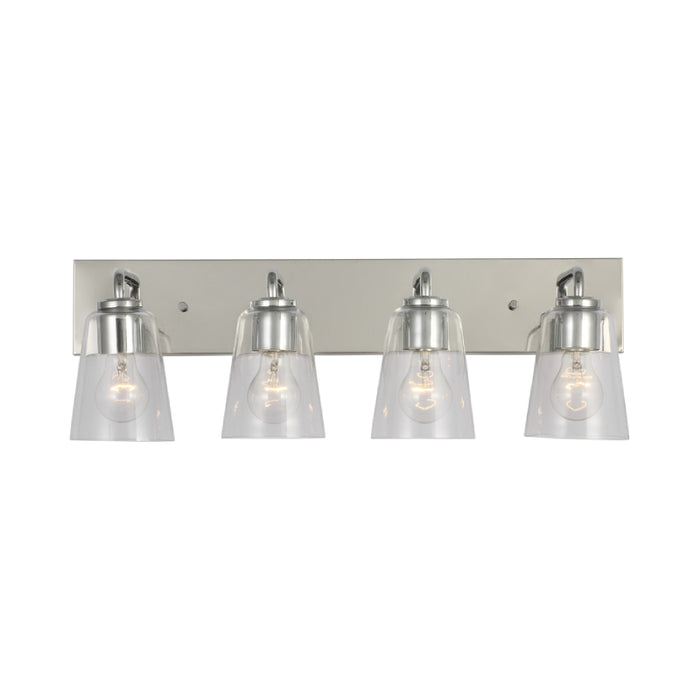 Generation GLV1064 Miles 4-lt 25" Extra Large Vanity Light - Chrome